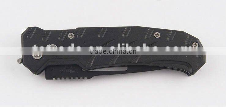 New design Multi functional stainless steel folding pocket strider knife PHM7001