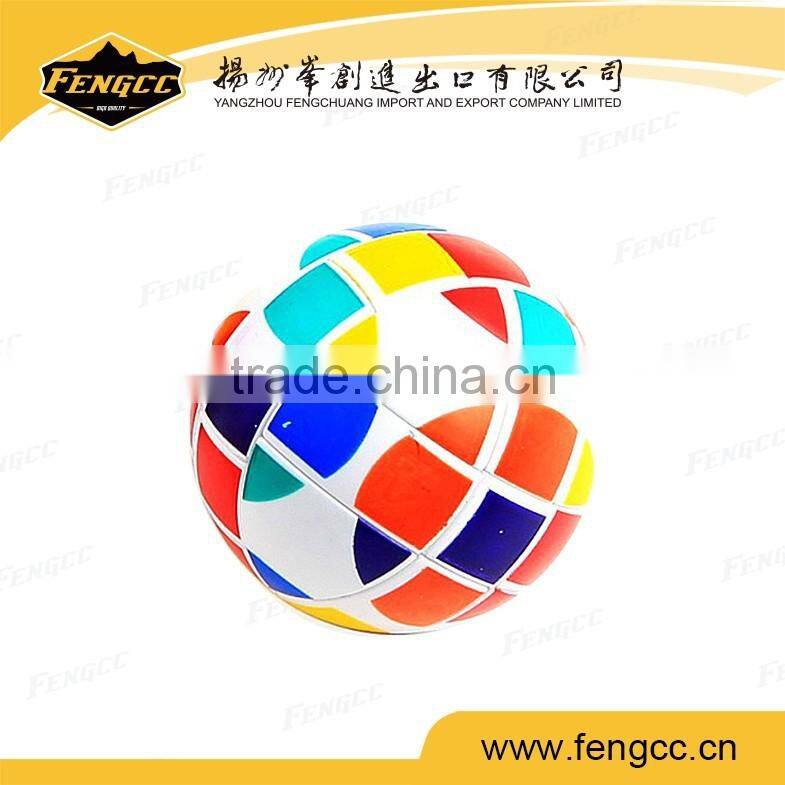 2016 hot sale intelligence toy foldable wheel magic cube,plastic tyre magic cube