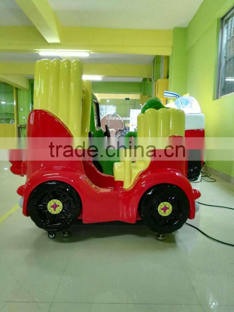 Coin Operated Chips Kids ride swing car for sale