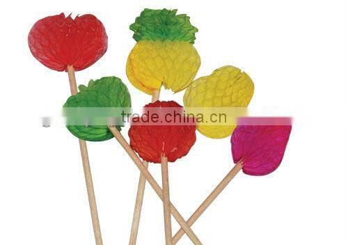5% OFF for promotion fruit cocktail sticks