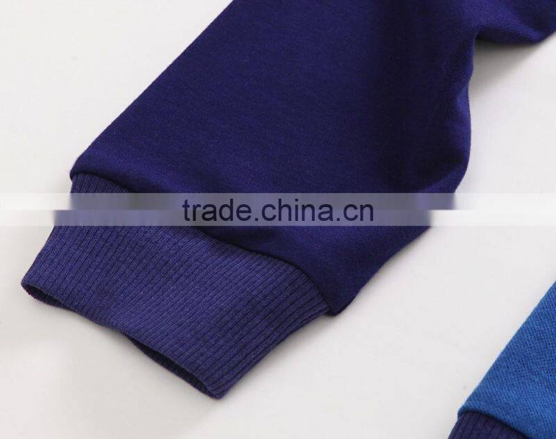 Raidyboer Men's long sleeve t shirt 100% cotton with round neck