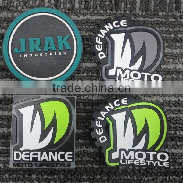 2017 cheap good quality custom pvc rubber 3d patch