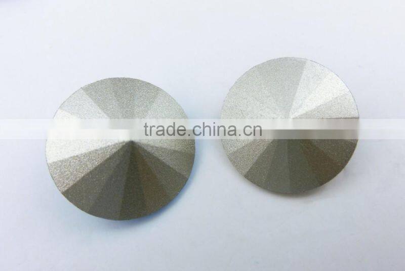 Garment Glass Sew On Beading Accessory Glass Material Opal Fancy Stone With Claw