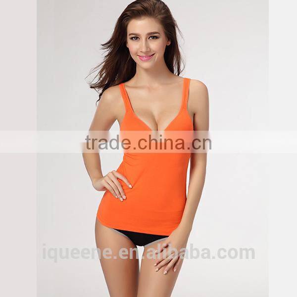 2015 No Rims With Chest Pad Deep V-neck One-Piece Sexy Vest harness
