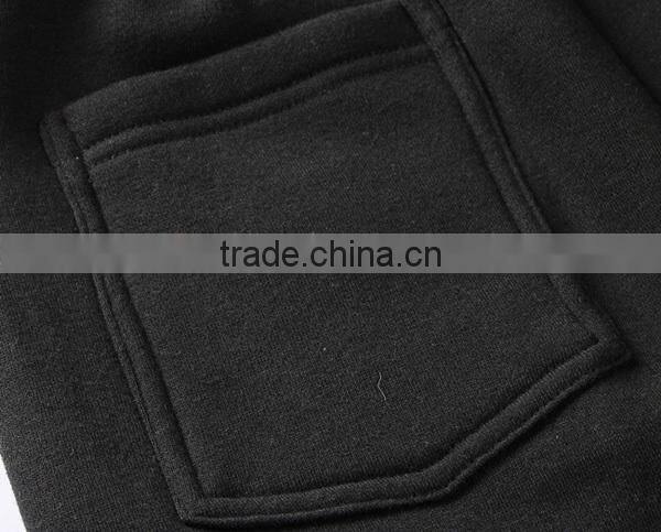 warm and comfortable soft feeling men fleece pants with drawstrings