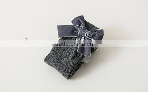 New Fashion Pretty Bow knee high baby socks