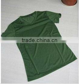 cotton V-neck shirt;body-shaping T-shirt;Aniti-Pilling T-shirt