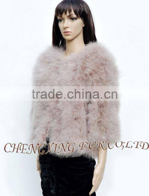 CX-G-A-90 Turkey Feather Jacket ~ Ladies Casual Wear