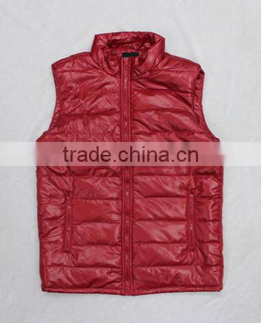 mens fashion down vest jacket(MV130057)