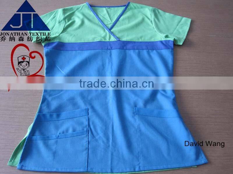 Popular multicolor medical scrub/cotton scrub/Attractive scrubs in different colors