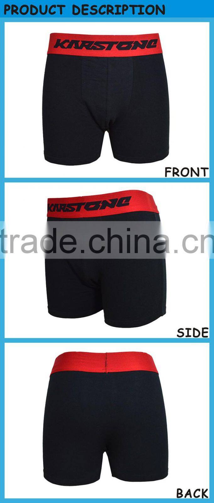 Wholesale New Design Men Cotton Lycra Sexy Boxers Shorts Men Boxers Briefs