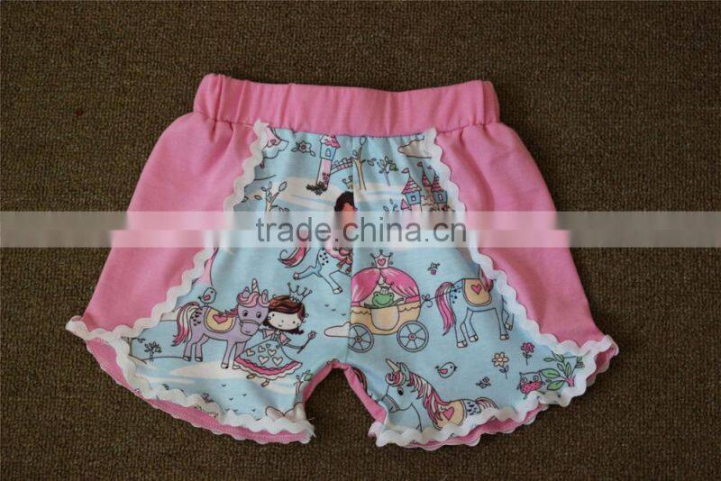 yiwu city suppliers children shorts baby frock style baby girl short elastic shorts for summer