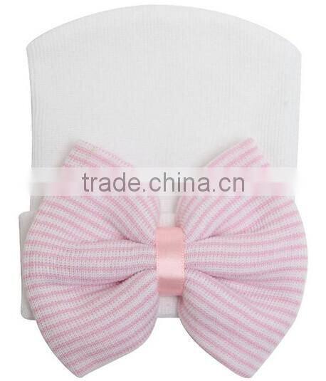 2016 new design soft touch knittng baby hat