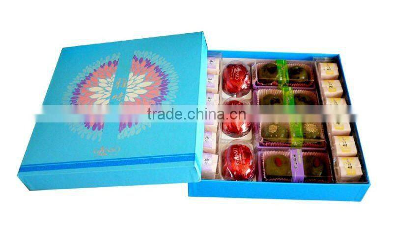 open lid biscuit paper box