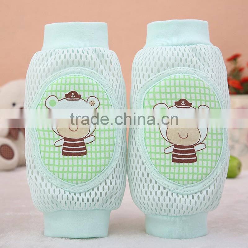 Children kneepad breathable mesh baby crawling baby knee pads and elbow pads big sponge toddler drop resistance against knock br