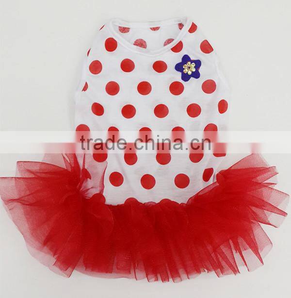 factory sale pet tutu style dog dress