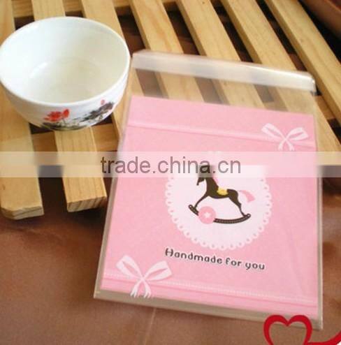 Cute Plastic Gift Bags Bakery Biscuit Cookie Candy Bags