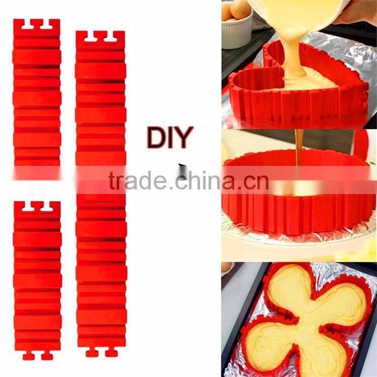 As seen on TV Mount Silicone cake mould decoration tools Bake Snake mold
