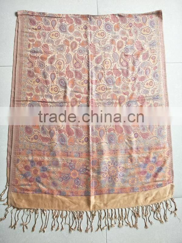 New Design Winter Women's Pashmina Stole Scarves long Printed Shawls