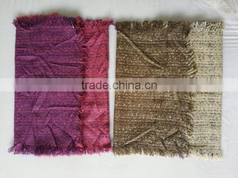 Fashion thick winter long cashmere custom scarf
