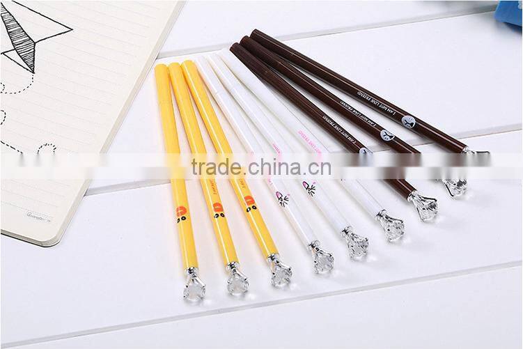 Gel pen crystal big diamond gel pen
