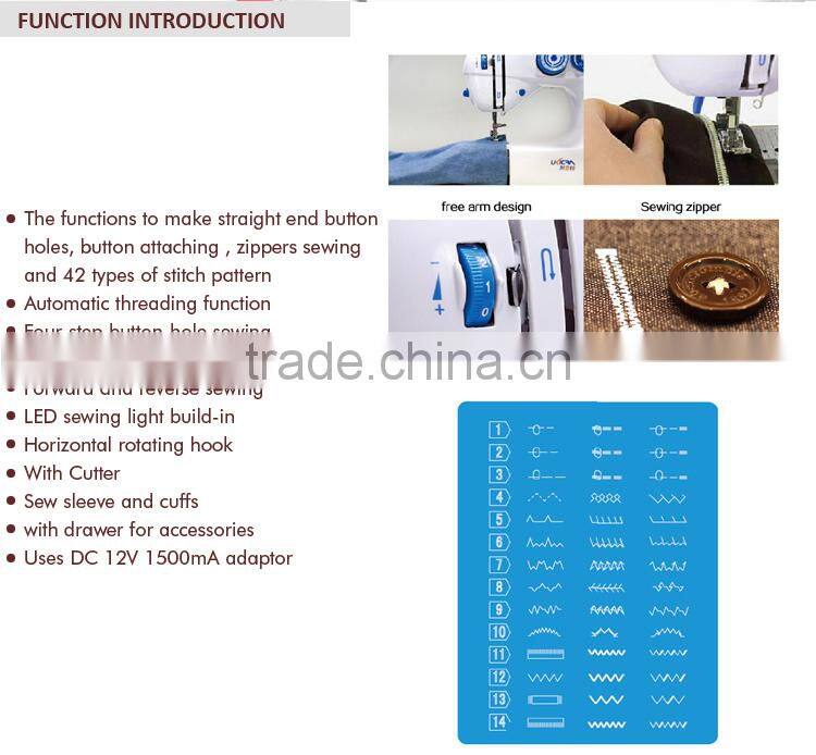 CE GS UKICRA portable sewing machine hot sale