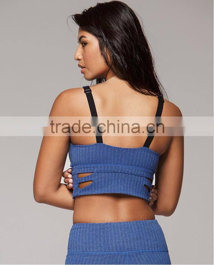 New Fashion Custom Yoga Clothing Ladies New Design Of Sexy Bra And Gym Sports Wear Fitness For Women