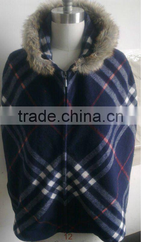 Leisure style woollen fabric jacket 2012