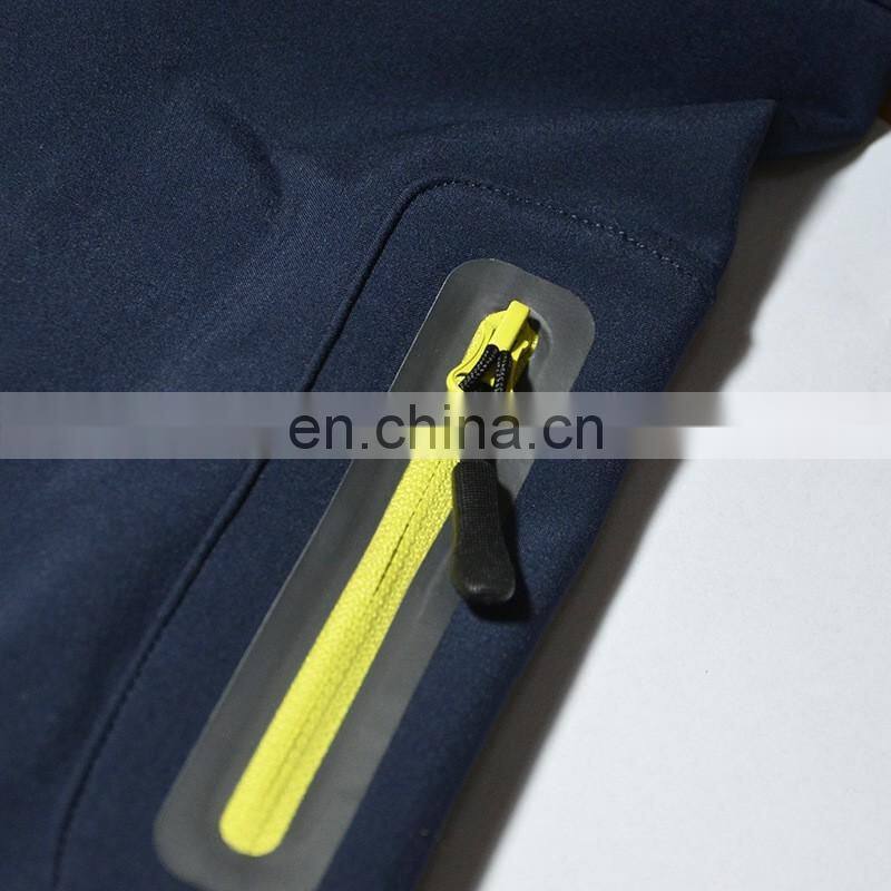 Custom womens reflective jacket outdoor waterproof breathable softshell jacket