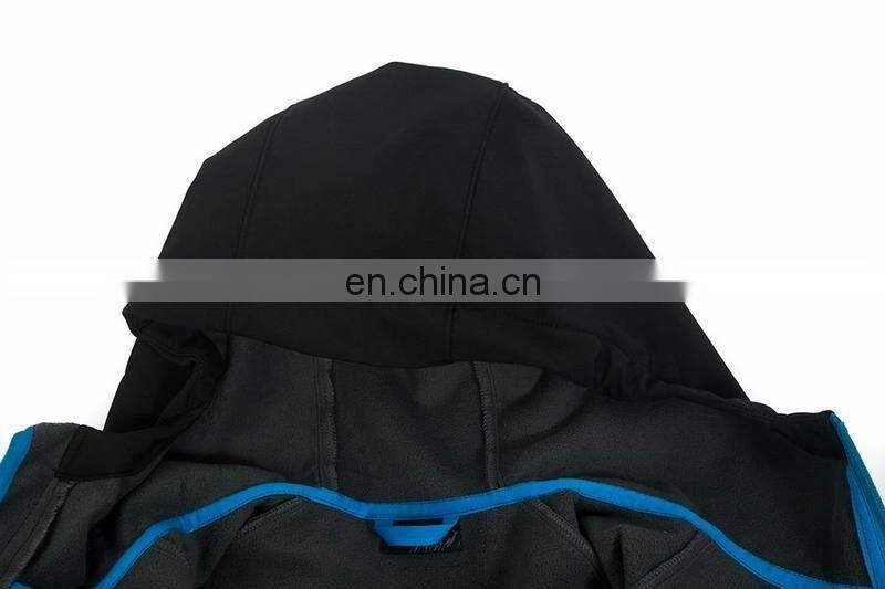 Custom Yellow Waterproof Jacket Empty Softshell Jacket
