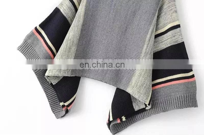 Wholesale Latest Fashion Women Pullover Computer Knitted Jacquard Merino Wool Cashmere Sweater