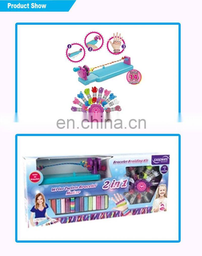 Knitting & Crochet Hand woven rope Combo Kit bracelet