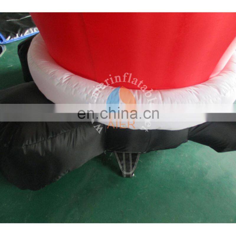 Hot sale holiday inflatable santa claus / wholesale christmas santa claus