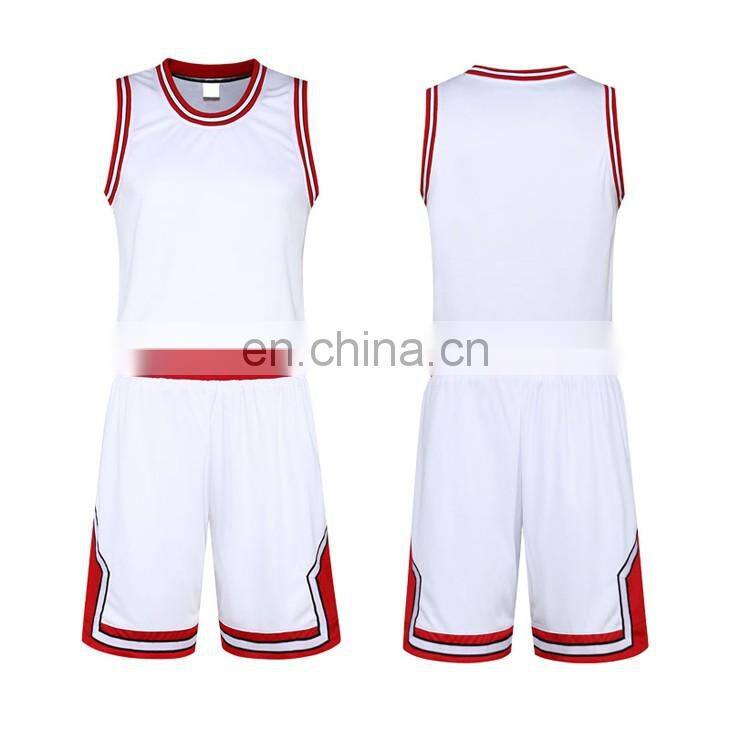 Comfortable wholesale custom dri fit basketball uniform