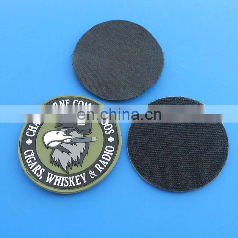 custom flag design rubber patches