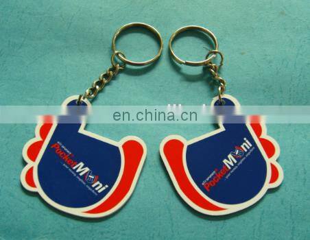 Custom Blank Plastic Key Tag which insert paper