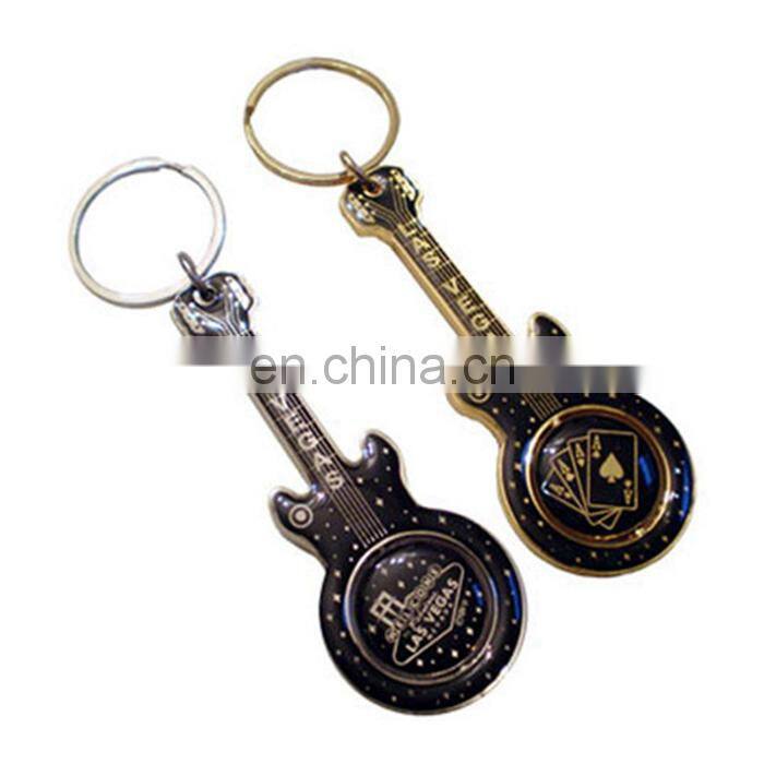 Decorate Travel Souvenir Different Countries Promotional Metal Key Holder Alloy Keychain