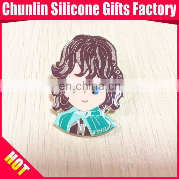 cute cat enamel lapel pin
