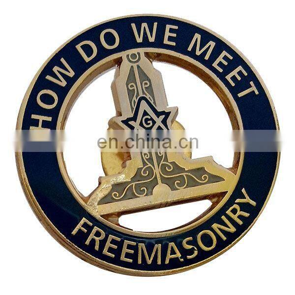 factory supplier hot selling masonic items/ masonic lapel pins
