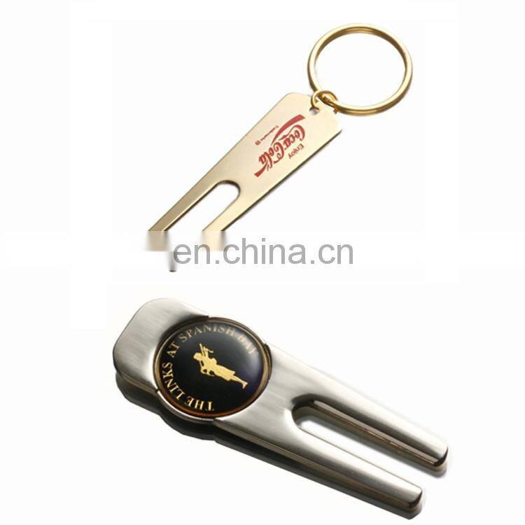 Cheap custom personalize brand golf divot tool for golf culd gift item