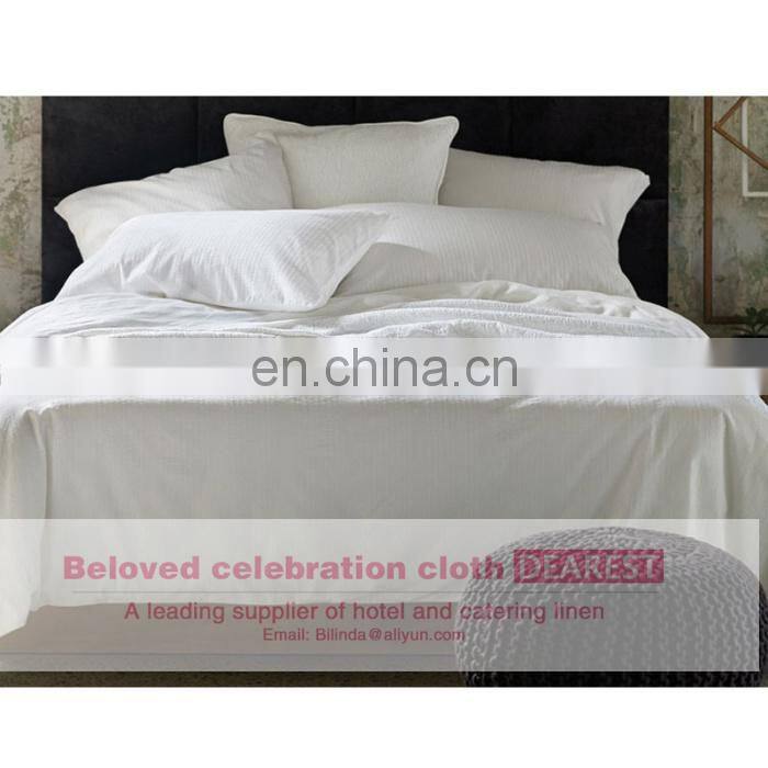 100%soft cotton White Hotel Duvet cover/ bedding set /bed sheet