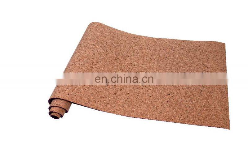 Eco Friendly Custom Print Natural  Rubber CorkYoga Mat