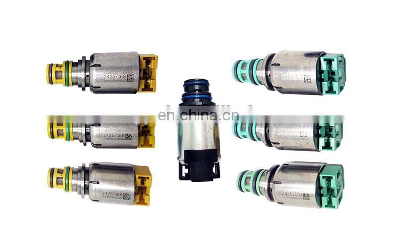 7PCS for one set Transmission parts Transmission Solenoid Valve OEM 6T40E 6T45E 6T40 Latest Version 2012-Up