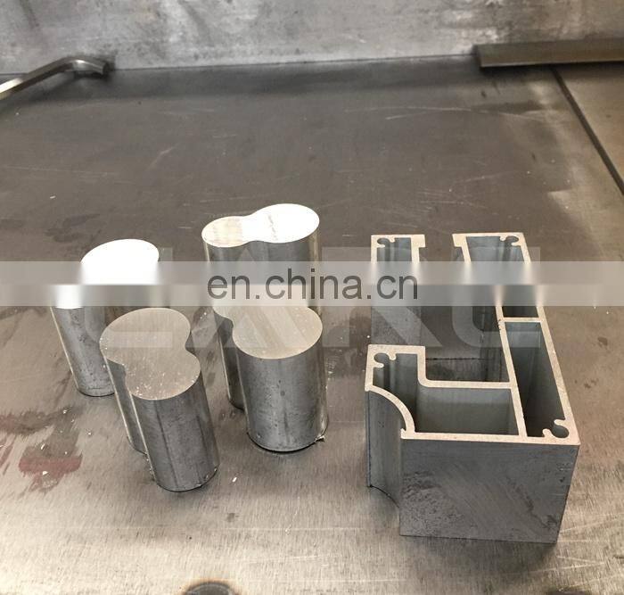 Semi automatic tube profile aluminum pipe saw machine