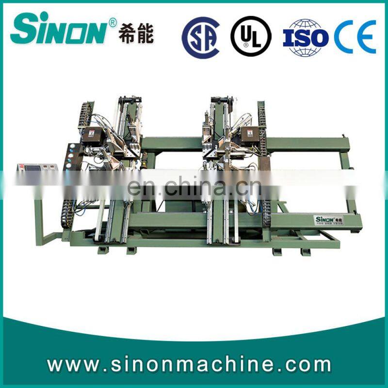 PVC Window Double Head Cutting Saw PVC Window Making Machine