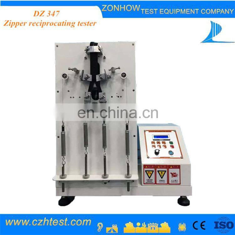 Well designed zipper strength test instrument equipments