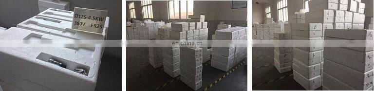 2.2kw ATC ISO20 automatic tool change machine tool water-cooling spindle