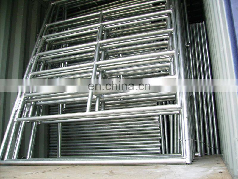 Galvanized fencing panel powder coated fencing panels