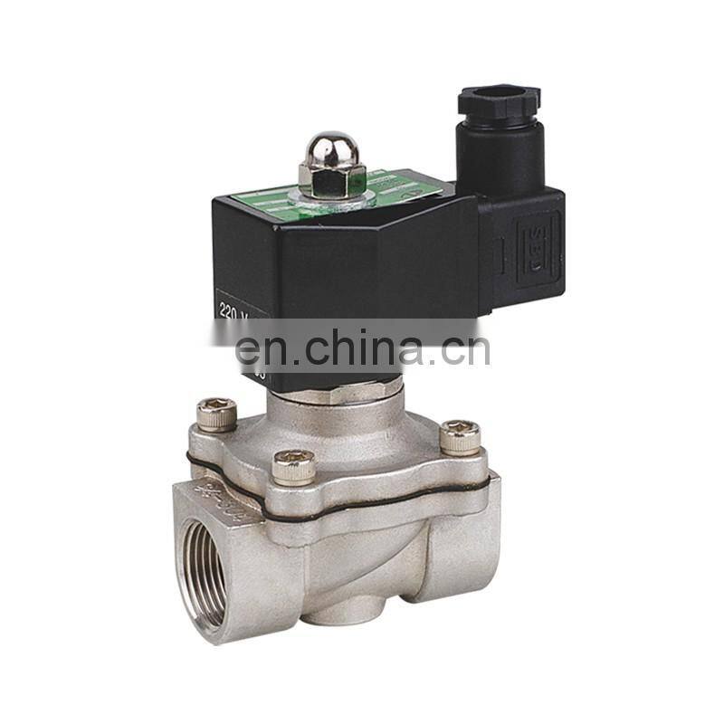 KLQD brand 1/2 inch 12V 24V DC voltage magnetic latching solenoid valve for air water ZBV model