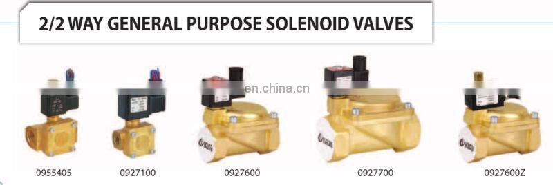 PU Series Brass 2way Solenoid Valve /24 volt electric water superior solenoid valve